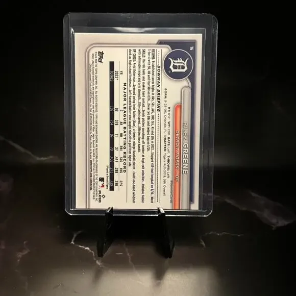 2024 Bowman Chrome Riley Green Mojo Refractor - Picture 2 of 2